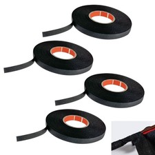 4PCS Wire Harness Automotive Cloth Tape, 0.35  x 82  Self-Adhesive Harness Au...