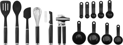 Classic Tool and Gadget Set, 15-Piece, Black