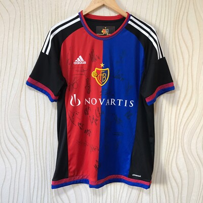 BASEL 2016 2017 HOME FOOTBALL SHIRT SOCCER JERSEY ADIDAS