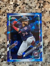 🔥2021 Topps Chrome Update Sapphire US245 Gilberto Celestino Minnesota Twins RC