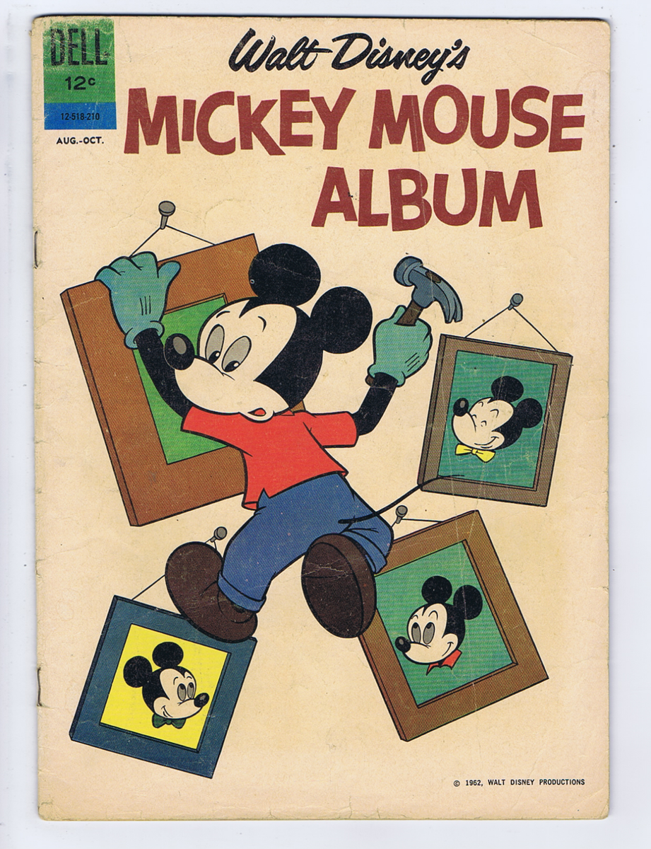 Mickey Mouse Album #01-518-210 Dell 1962 Comic Opera | eBay