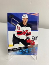 2020-21 Upper Deck Young Guns #723 Mikhail Maltsev - New Jersey Devils Rookie RC