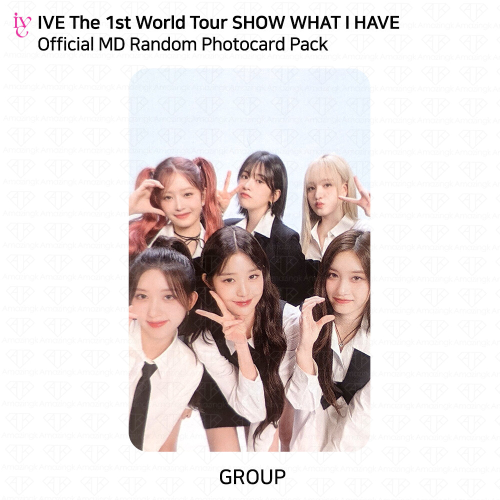 IVE The 1st World Tour SHOW WHAT I HAVE Official Random IVE The 1st World Tour SHOW WHAT I HAVE Official Random