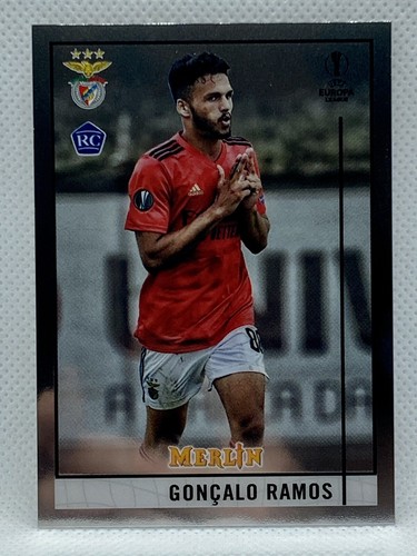 2020-21 Topps Merlin Chrome UCL Goncalo Ramos #52 RC Rookie SL Benfica
