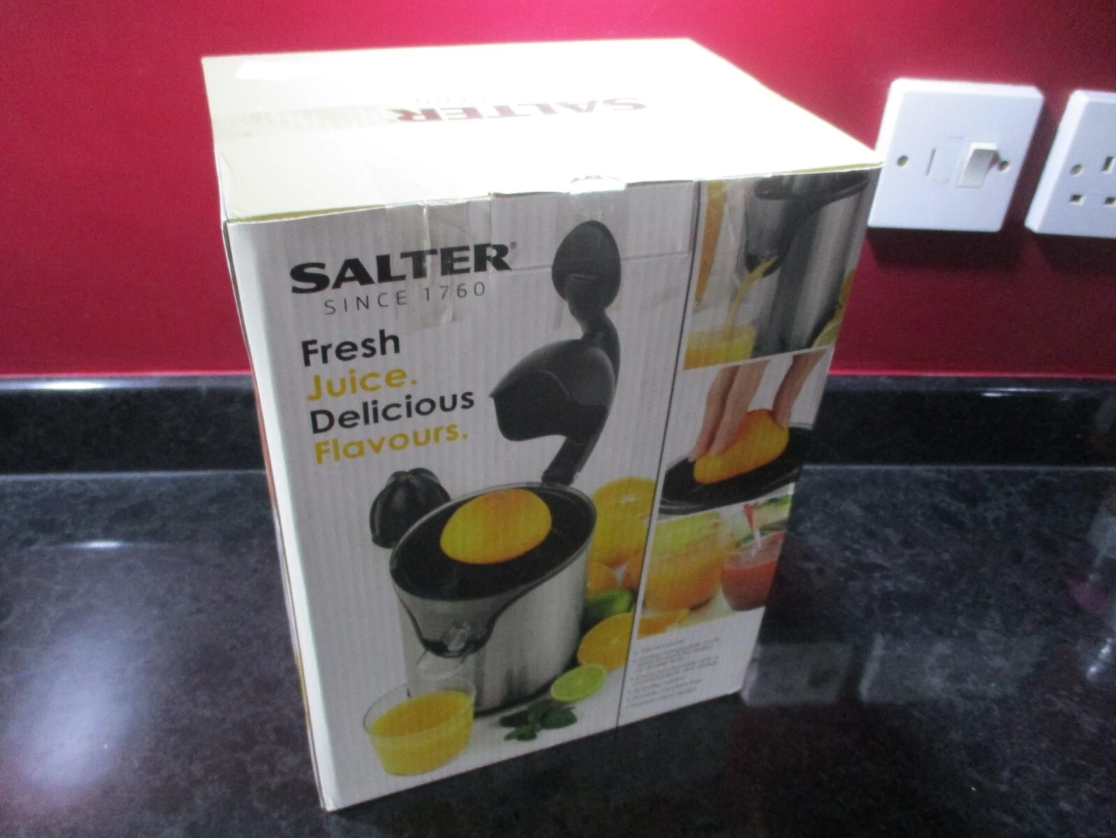 SALTER EK5026 100W DELUXE CITRUS JUICER - USED - GOOD CONDITION - WORKING
Opens in a new window or t