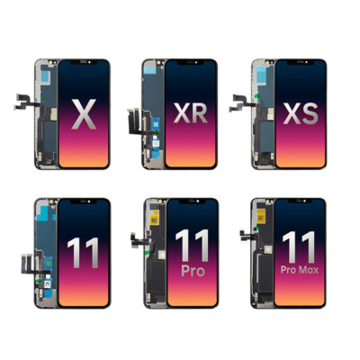 Für iPhone X XR XS Max 11 12 Pro Bildschirm Ersatz LCD 3D Touch Digitizer