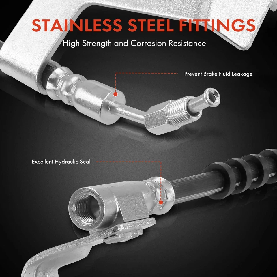 Manguera hidráulica de freno trasero izquierdo para Chrysler Concorde 1997 Dodge Intrepid 93-97 Foto 4 de 4