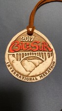 2017 big Sur marathon medal