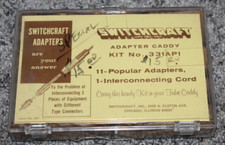 SWITCHCRAFT ADAPTER CADDY  331AP1