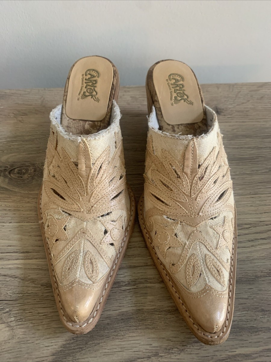 Boot Santana Clogs Carlos Santana Brown Suede Fringe Boot OTK