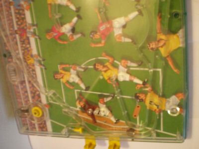 Jeu De Foot Mécanique Ancien France Jouet - 66x36.5 Cm Sur Pied - Années 1970 - Rare