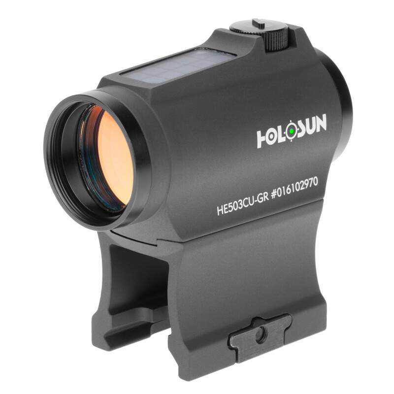 HOLOSUN HE503CU-GR ドットサイト 未使用品 Holosun HE503CU-GR Elite Green Sight with Lens Cleaning Pen and