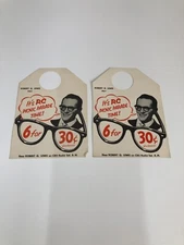 RC Bottle Toppers Robert Q. Lewis Total of Two