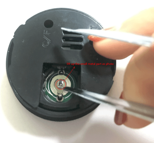 2 Digital Cigar Humidor Hygrometer Thermometer Temperature Round Black Gauge New - Picture 4 of 12