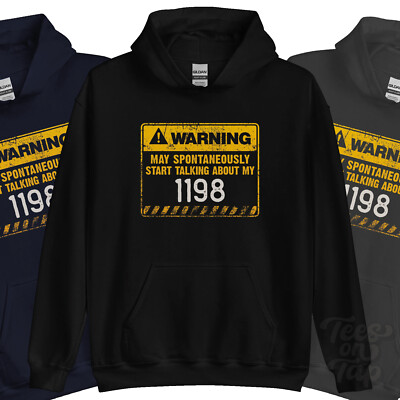 WARNING MAY SPONTANEOUSLY START TALKING ABOUT MY 1198 HOODIE