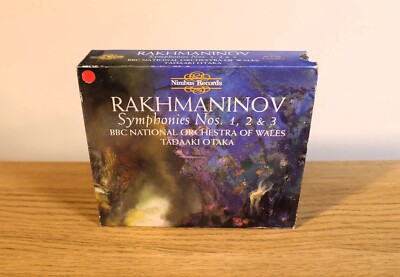 Rakhmaninov Symphonies Nos 1, 2 & 3 Tadaaki Otaka Nimbus 3 CD  Rachmaninov