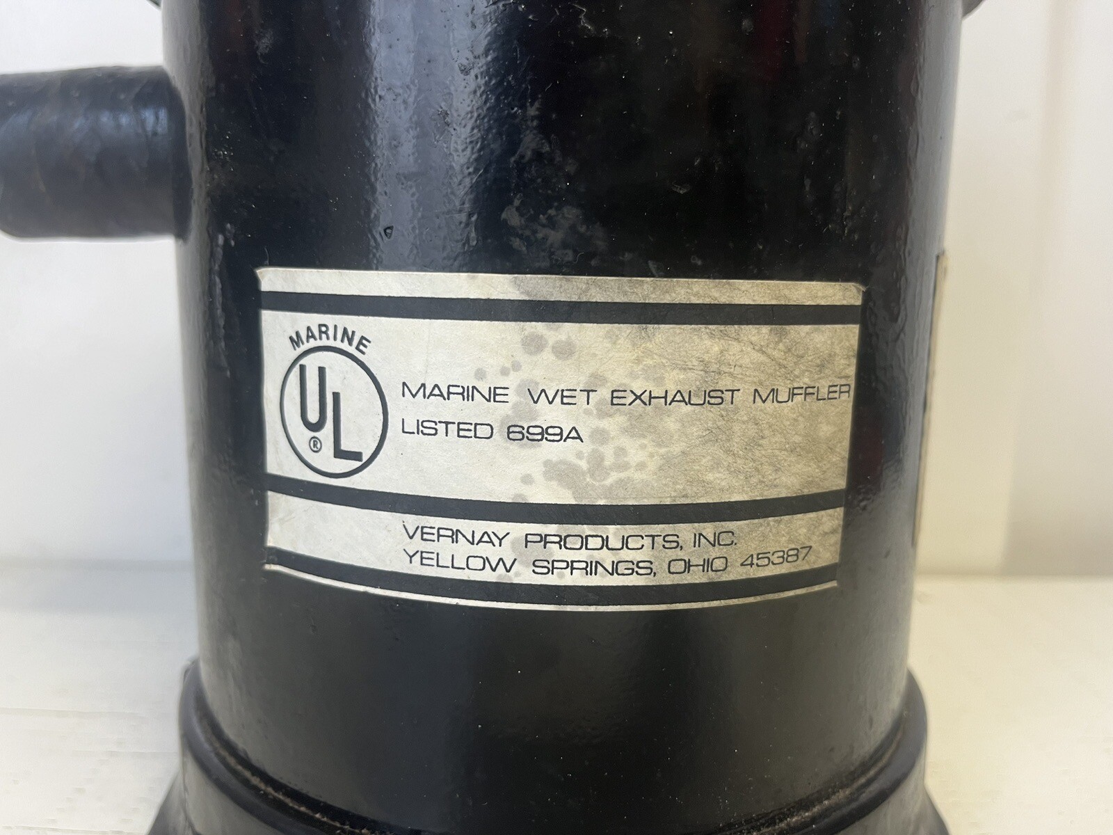 Vernalift Marine Wet Exhaust Muffler For 11/2” Hose eBay