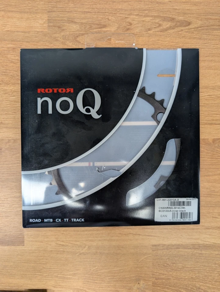 Rotor NoQ Round Chainring 39T -BCD 130x5 - Inner Ring - C01-501-22010A-0 - Image 2 of 2