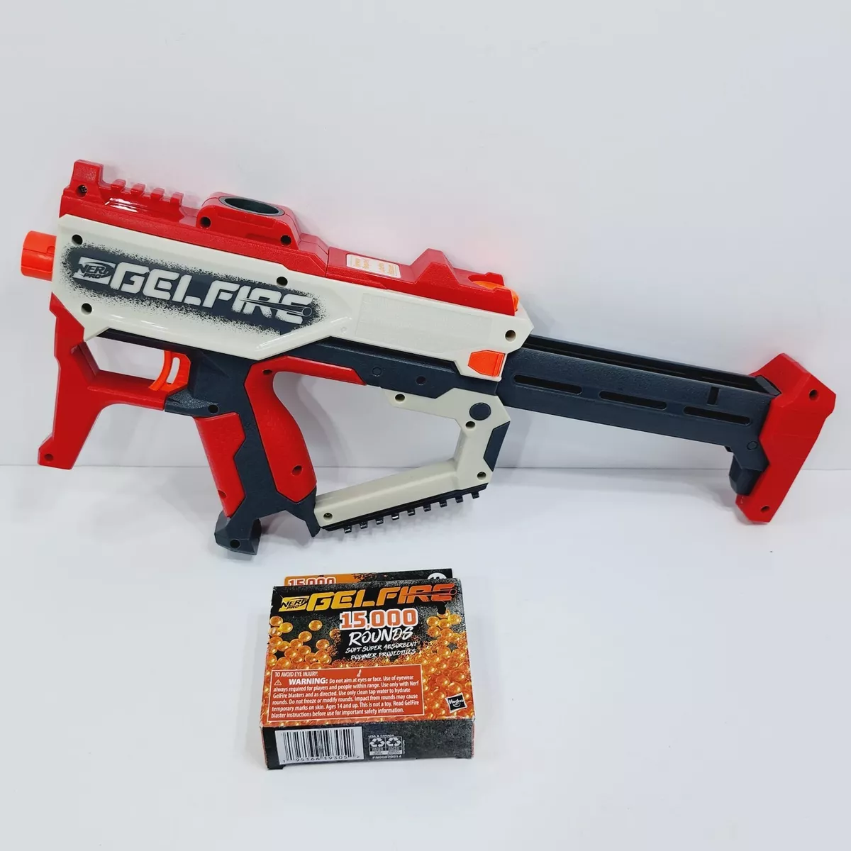 Nerf Pro Gelfire Full Auto Gel Blaster Rifle (Model: Mythic), MORE