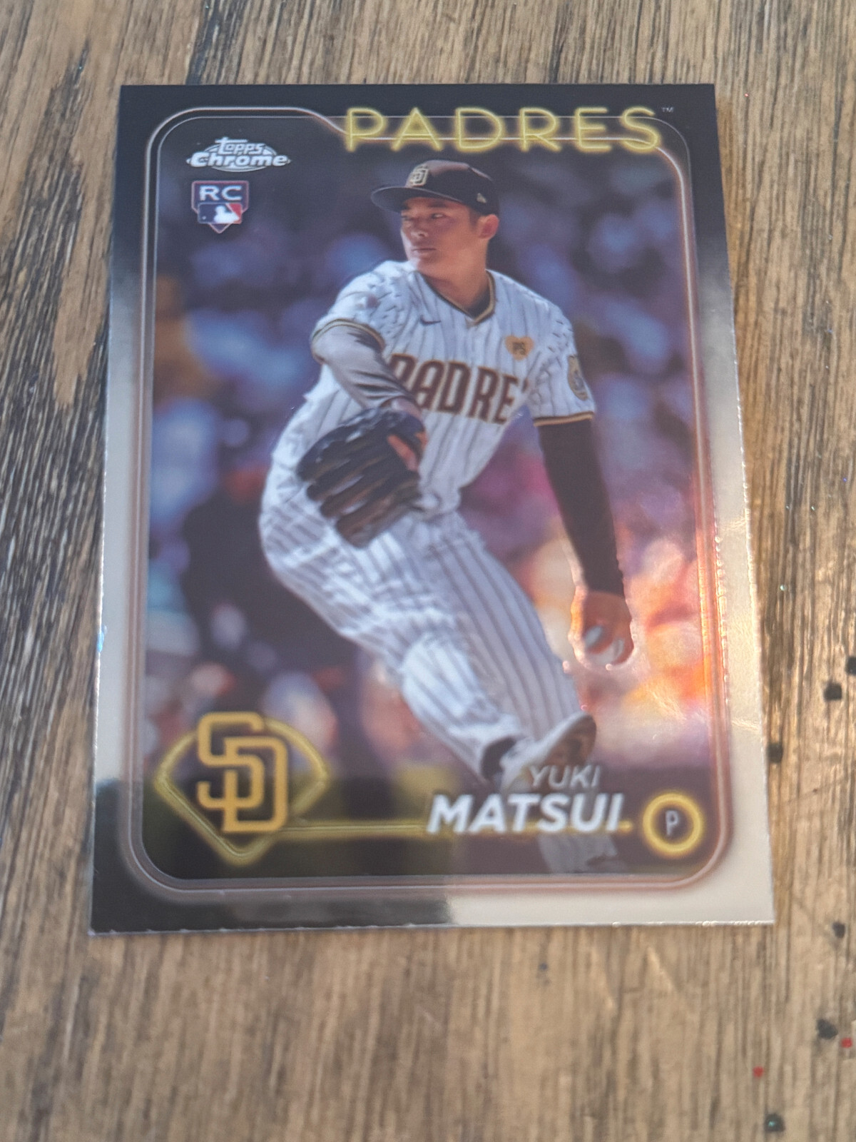 2024 Topps Chrome Yuki Matsui (RC) #116 San Deigo Padres