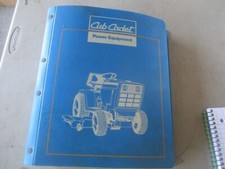 Original Cub Cadet Riding Tractor Parts Binder Parts # Accessories # 772-3976
