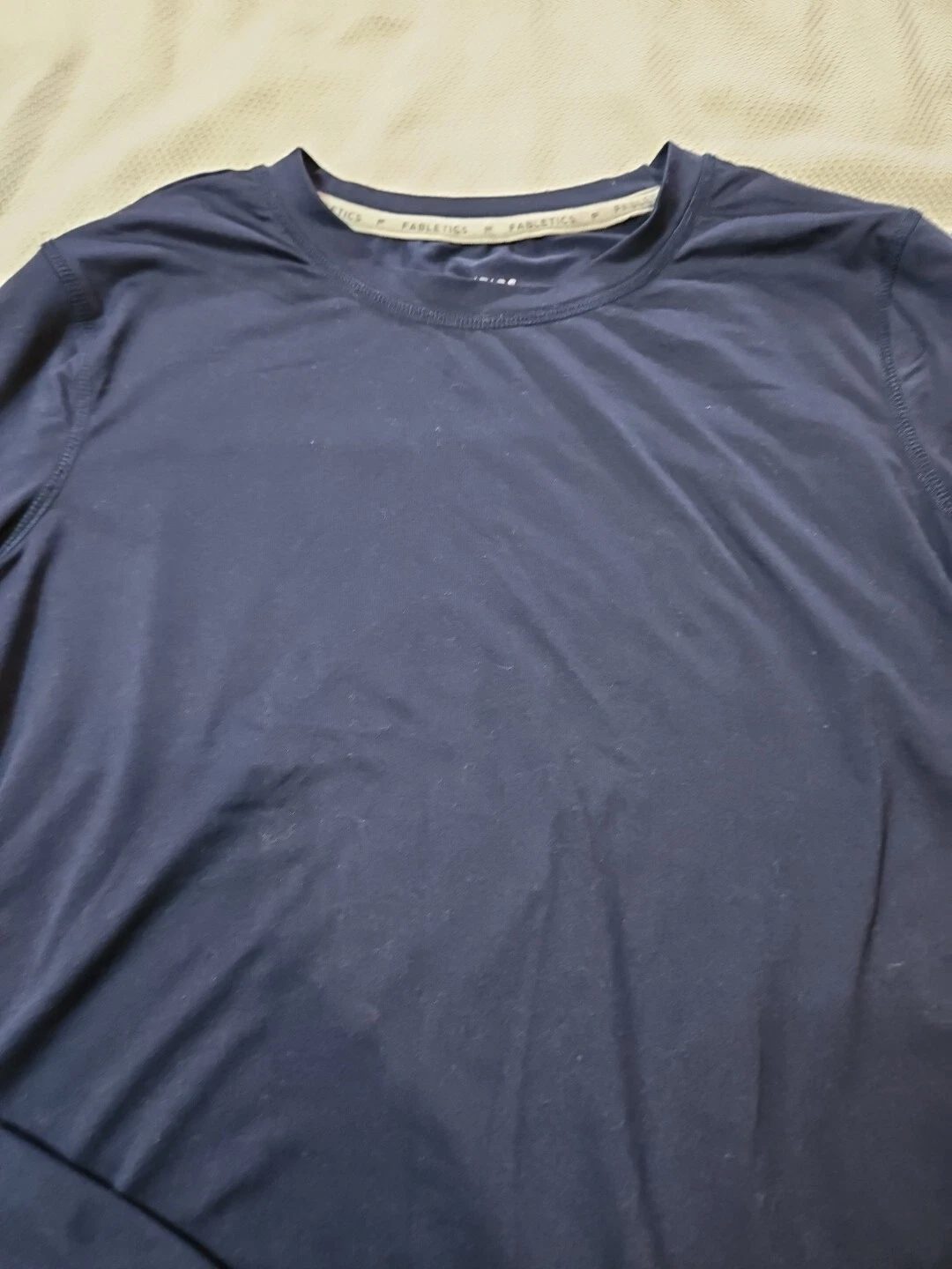 fabletics athleisure active lightweight logo stretch shirt