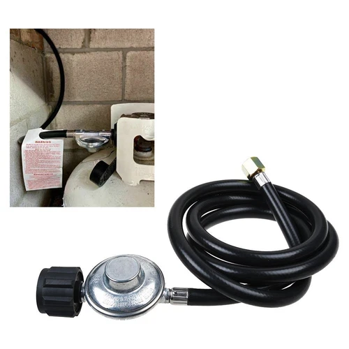 US 6FT Propane Gas Regulator Hose Elbow Adapter For Blackstone 17" & 22" Griddle - Picture 12 of 20