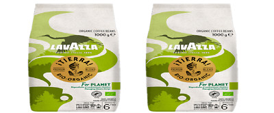 Lavazza Organic iTierra! Whole Bean Coffee Blend,  2.2 Lb (Pack of 2) -Free Ship
