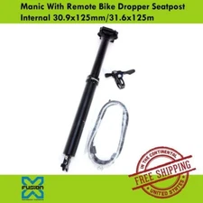 X Fusion Manic With Remote Bike Dropper Post Internal 30.9/31.6 x 125/150mm