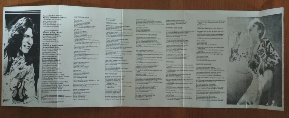 ISRAELI CASSETTE – DAVID BOWIE, MAN WHO SOLD THE WORLD w 4 BONUS & "SAVED" ERROR - Image 3 of 3