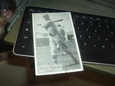 1929 R315 Baseball Johnny Fredericks Brooklyn Robins NO Creases!