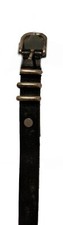 Rag  Bone New York Black Leather Belt Size Small