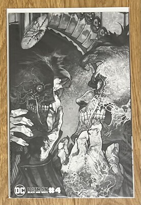Batman Black And White #4 (Of 6) Two-Face Variant Cover By Simone Bianchi