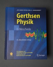 Gerthsen Physik von Christian Gerthsen 23. Auflage Zustand sehr gut