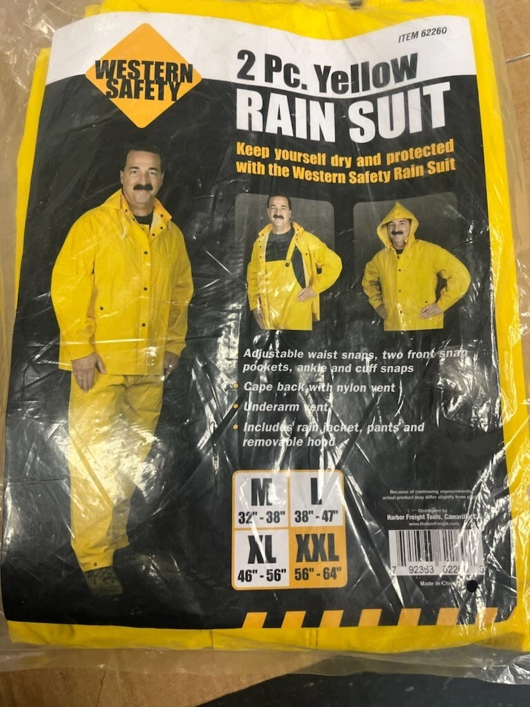 Harbor freight rain suit sales
