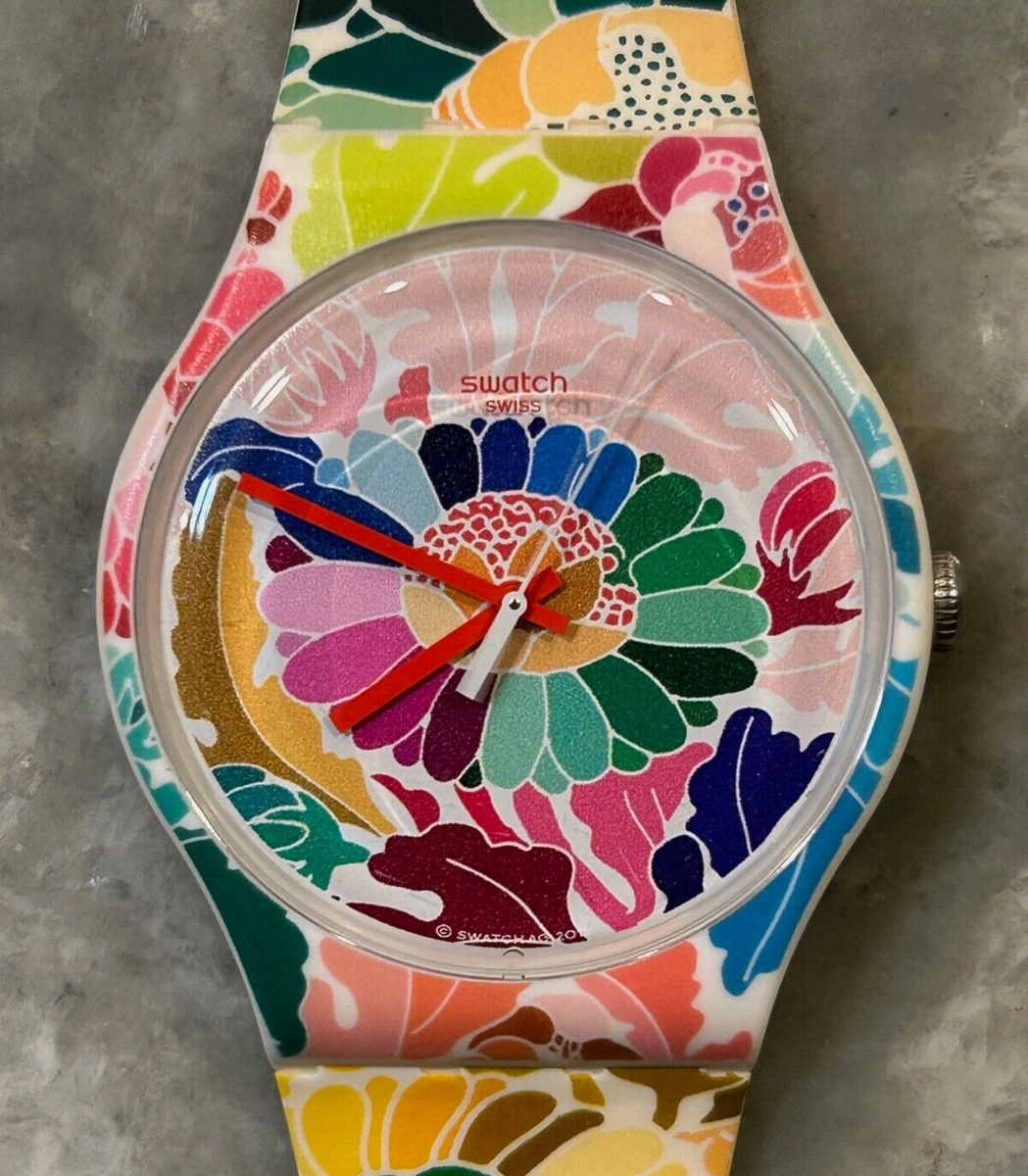 Swatch – Flowerfool - SUOW126 – 2016 - New Gent - Bold and