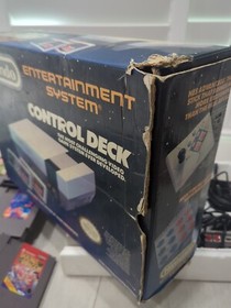 Nintendo NES-001 Japan Control Deck & 9 Games Rambo Super Mario Ships Free RK2