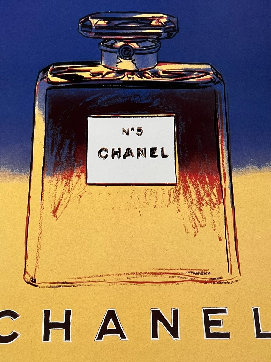シャネル Blue Yellow（アンディ ウォーホル）アートポスター シャネル Blue Yellow（アンディ ウォーホル） ポスター販売のアズ