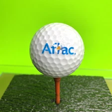 (1) Aflac Duck logo golf ball  - Titleist DT Truesoft