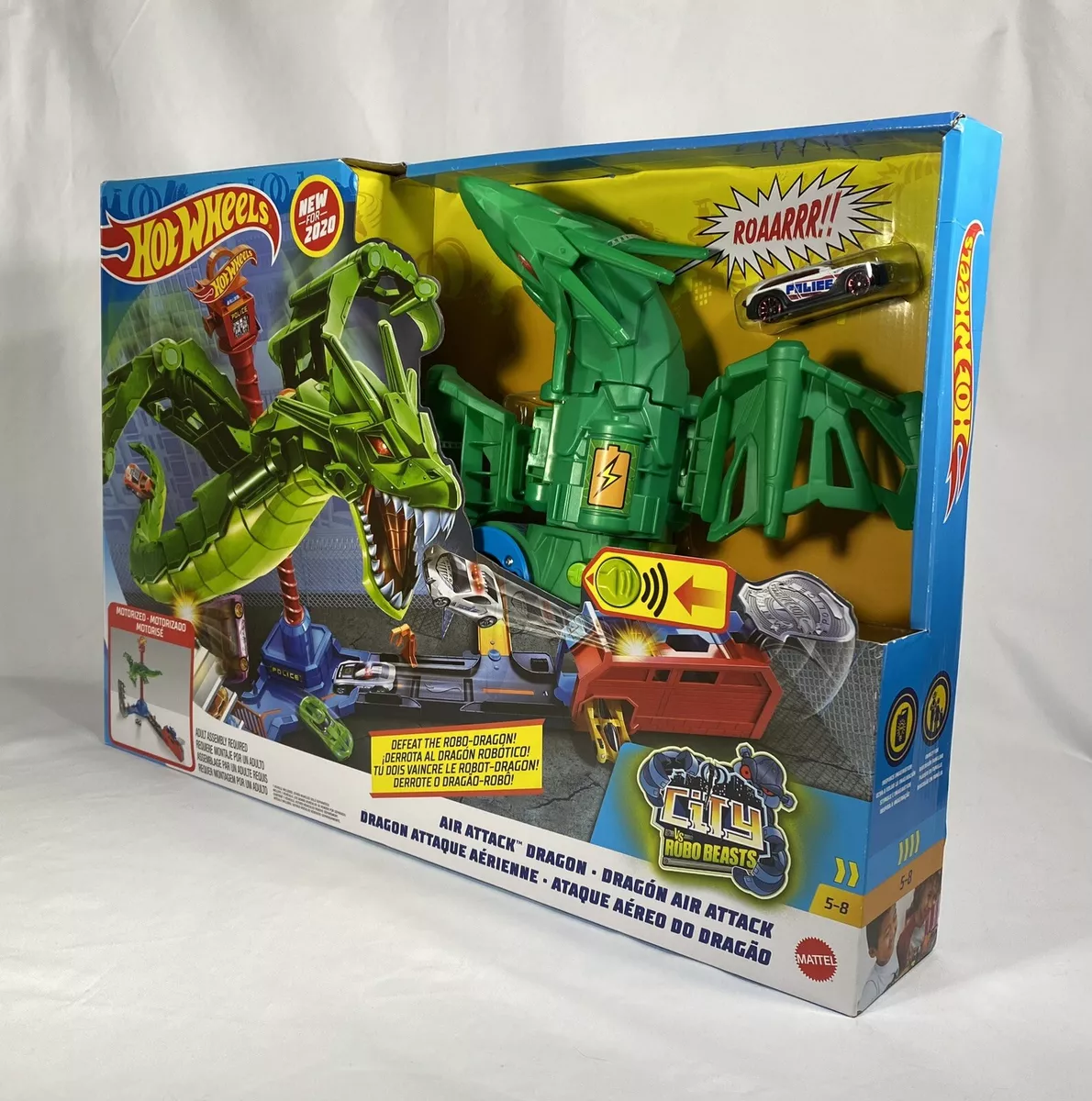 Hot Wheels Air Attack Dragon Play Set (GJL13) for sale online