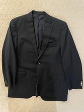 Ermenegildo Zegna Essential Multiseason Weight Navy Wool Blazer Size 44 R 2950