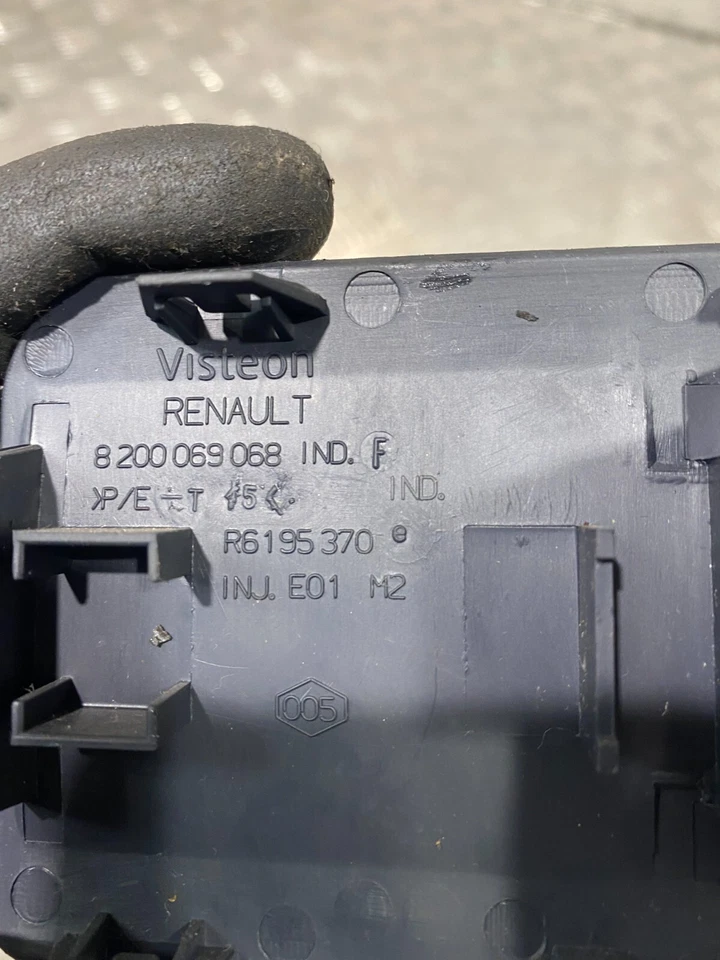 Interruptor de control de faros Renault Clio 2003 8200069068 #2 Foto 4 de 4