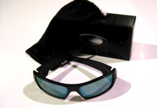 Oakley Gascan Sonnenbrille Matt Schwarz Emerald Iridium 26-245