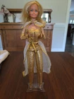 Golden Dream Barbie Circa 1980 with Wardrobe & Accessories Vintage Mattel