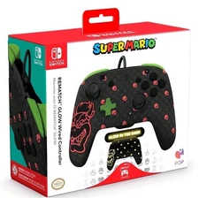 Turtle Beach Rematch Glow Wired Controller Bowser - Nintendo Switch