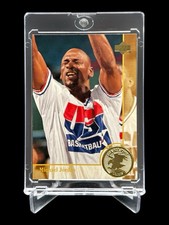 1992/93 Upper Deck MICHAEL JORDAN USA BASKETBALL DREAM TEAM GOLD ALL TIME GREATS