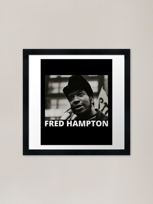 Fred Hampton Gerahmter Kunstdruck Gerahmtes Wandbild Poster Leinwanddruck Bild