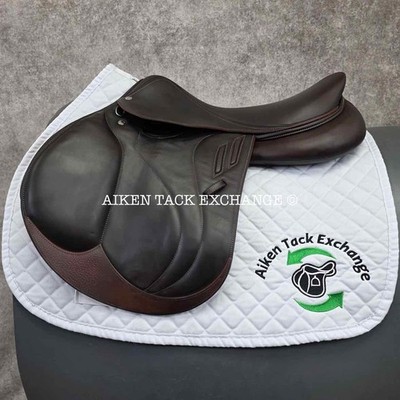 2017 Devoucoux Biarritz Lab Jump Saddle, 17.5'' Seat (Read Description)