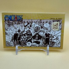 Monkey D. Luffy ONE PIECE Jump Characters Gum Collection Sticker Japan G-195