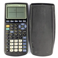 Texas Instruments TI-83 Plus TI 83 TI83 Graphing Calculator  w/ Cover TESTED